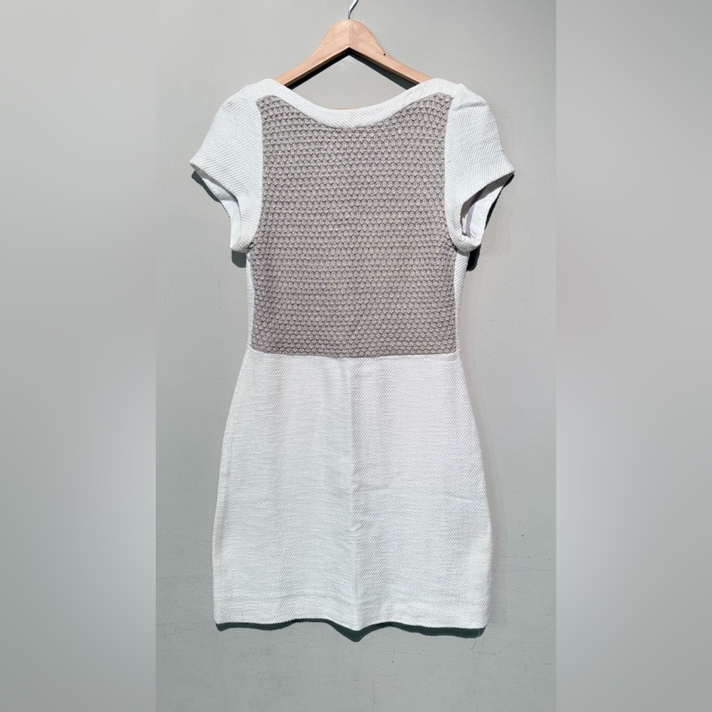 L’AGENCE Dress Size S Knit Knee Length Sheath Minimalist Preppy Office Chic EUC